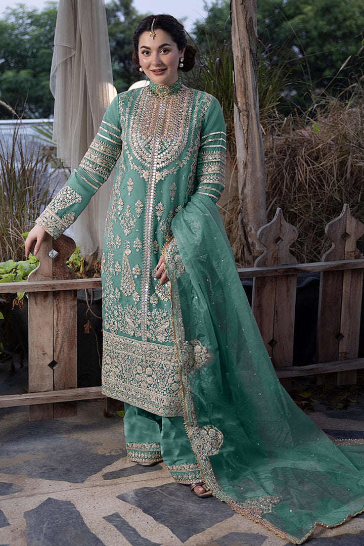 Eid Wear Rama Pakistani Sharara Designer Foil Work With Beautiful Embroidery Dupatta Work-1