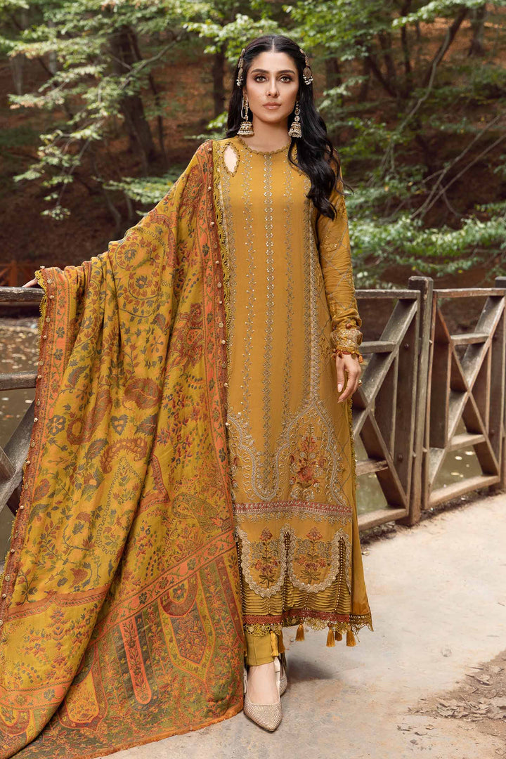 Hoortex Wedding Wear Yellow Color Pakistani Salwar Kameez With Chiffon Digital Printed Dupatta 1