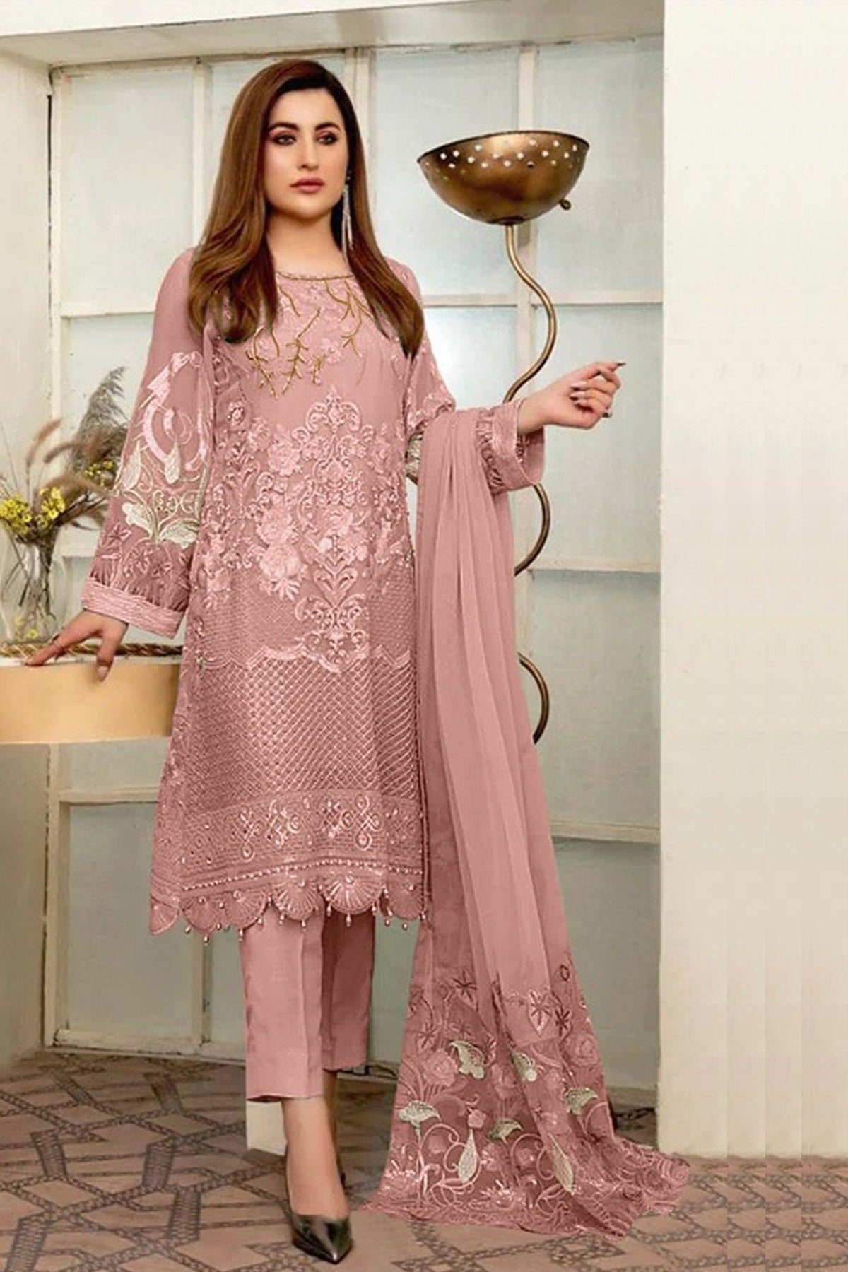 Pakistani Casual And Simple Dress Designs 2023 For Eid